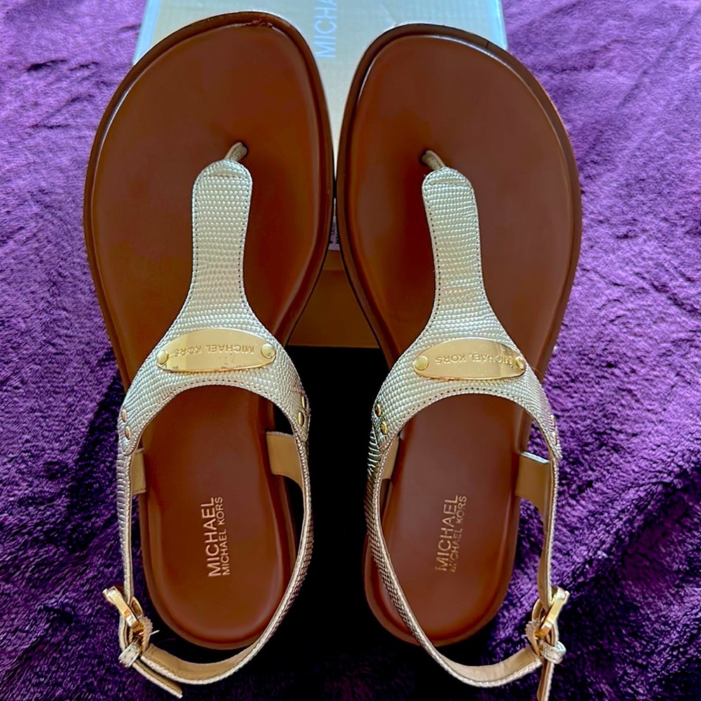 #Mk #Kors #MichaelKors flip flop #sandals - Picture 1 of 4